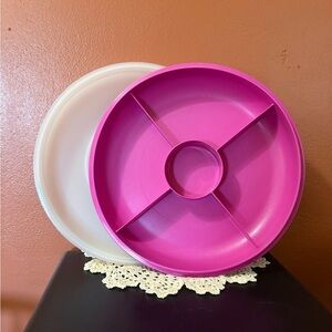 Tupperware Divided Serving Tray